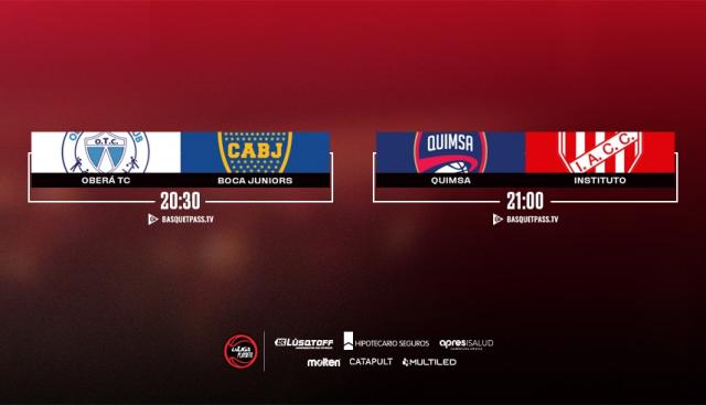 Boca y Quimsa van por el segundo punto