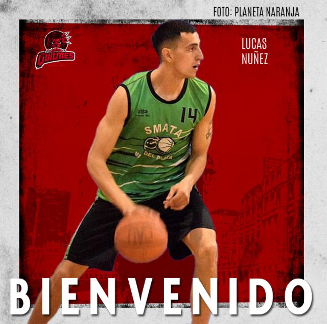 Lucas Nuez ser una de las fichas sub 23 en Quilmes